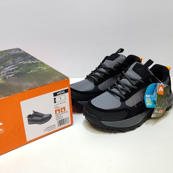 Ozark Trail Waterproof Hikers Low-Top Men Size 7 Leather Upper Outdoor Trail NIB - Picture 1 of 12